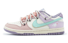Nike: Фиолетовые кроссовки  Dunk