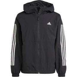 Adidas: Чёрная куртка  Essentials