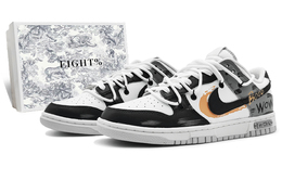 Nike: Чёрные кроссовки  Dunk