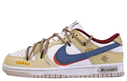 Nike: Жёлтые кроссовки  Dunk
