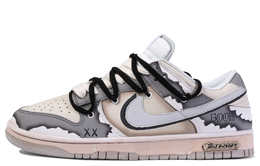 Nike: Белые кроссовки  Dunk
