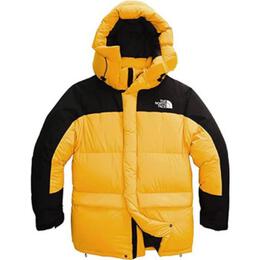 The North Face: Жёлтый пуховик 