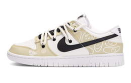 Nike: Жёлтые кроссовки  Dunk