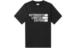 Vetements: Чёрная футболка 