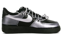 Nike: Серебристые кроссовки  Air Force 1