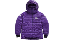 The North Face: Фиолетовый пуховик 