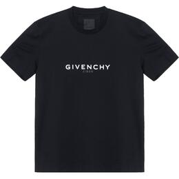 Givenchy: Чёрная футболка 