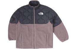 The North Face: Фиолетовая куртка 