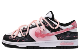 Nike: Чёрные кроссовки  Dunk