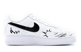Nike: Серые кроссовки  Air Force 1