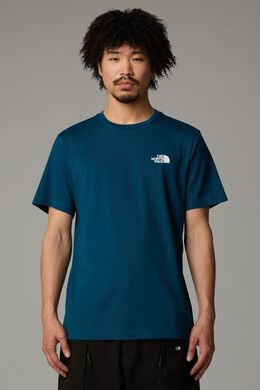 The North Face: Синяя футболка 
