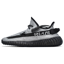 Adidas: Чёрные кроссовки  Yeezy Boost 350 v2