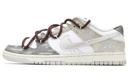 Nike: Серые кроссовки  Dunk