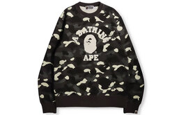 A BATHING APE: Чёрная толстовка 