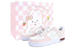 Nike: Розовые кроссовки  Air Force 1