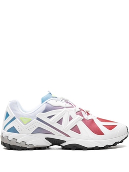 New Balance: Белые кроссовки 