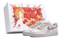 Nike: Коричневые кроссовки  Air Force 1