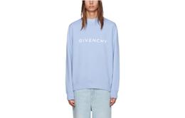 Givenchy: Синяя толстовка 