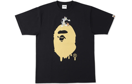 A BATHING APE: Чёрная футболка 