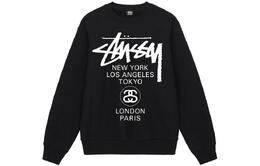 Stussy: Фиолетовая толстовка 