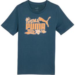 PUMA: Тёмная футболка 