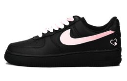 Nike: Чёрные кроссовки  Air Force 1