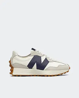 New Balance: Бежевые кроссовки  327