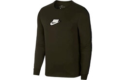 Nike: Зелёная футболка 