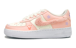 Nike: Розовые кроссовки  Air Force 1