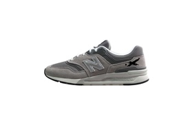 New Balance: Серые кроссовки  997