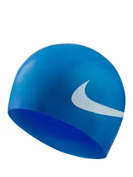 Nike: Синяя шапка  Big Swoosh