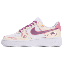 Nike: Бежевые кроссовки  Air Force 1