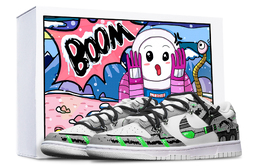 Nike: Серые кроссовки  Dunk