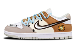 Nike: Бежевые кроссовки  Dunk