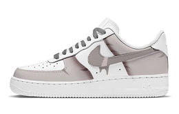 Nike: Серые кроссовки  Air Force 1