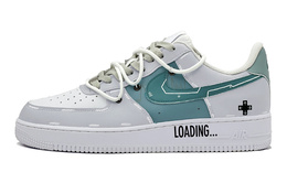 Nike: Серые кроссовки  Air Force 1