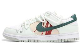Nike: Зелёные кроссовки  Dunk