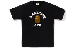 A BATHING APE: Белая футболка 