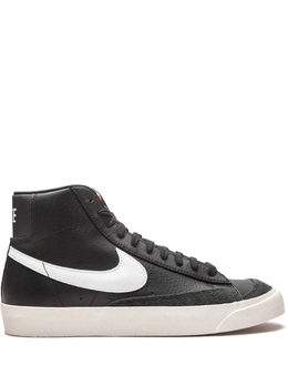 Nike: Чёрные кеды  Blazer Mid 77