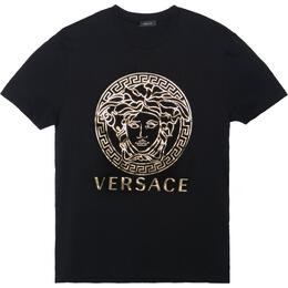 Versace: Футболка с принтом 