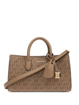 Michael Michael Kors: Светлая сумка через плечо 