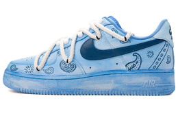 Nike: Синие кроссовки  Air Force 1