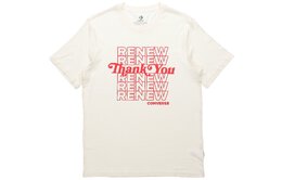 Converse: Белая футболка 