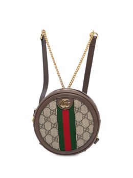 Gucci Pre-Owned: Коричневый рюкзак 