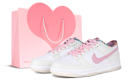 Nike: Розовые кроссовки  Dunk