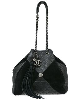 CHANEL Pre-Owned: Чёрная сумка 