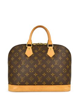 Louis Vuitton Pre-Owned: Коричневая сумка-шоппер 