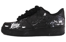 Nike: Чёрные кроссовки  Air Force 1