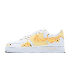 Nike: Жёлтые кроссовки  Air Force 1