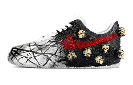 Nike: Чёрные кроссовки  Air Force 1